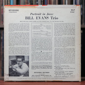 Bill Evans Trio - Portrait In Jazz - 1960 Riverside - G+/VG