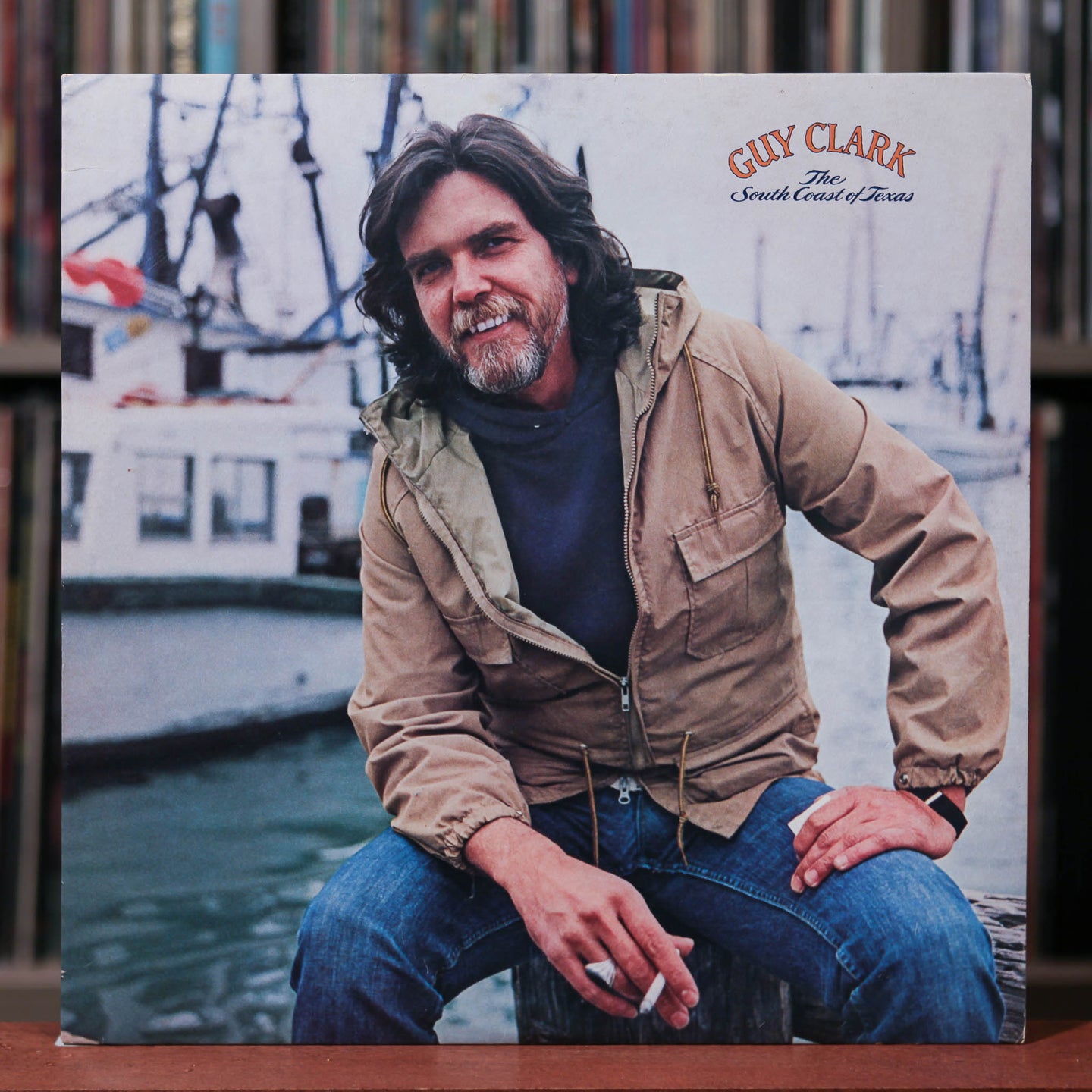 Guy Clark - The South Coast of Texas- 1981 WB, VG+/VG