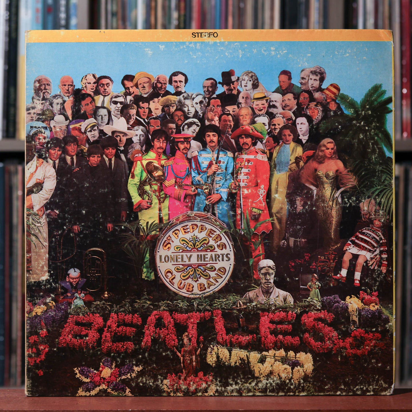 The Beatles - Sgt. Pepper's Lonely Hearts Club Band - W/ INSERT 1975 Apple, VG/VG