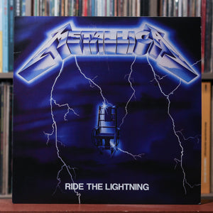 llica Ride the lightning 国内盤 帯付 レコード Metallica - Ride The Lightning - ELECTRIC BLUE VINYL W/ INSERT 2023 Bl