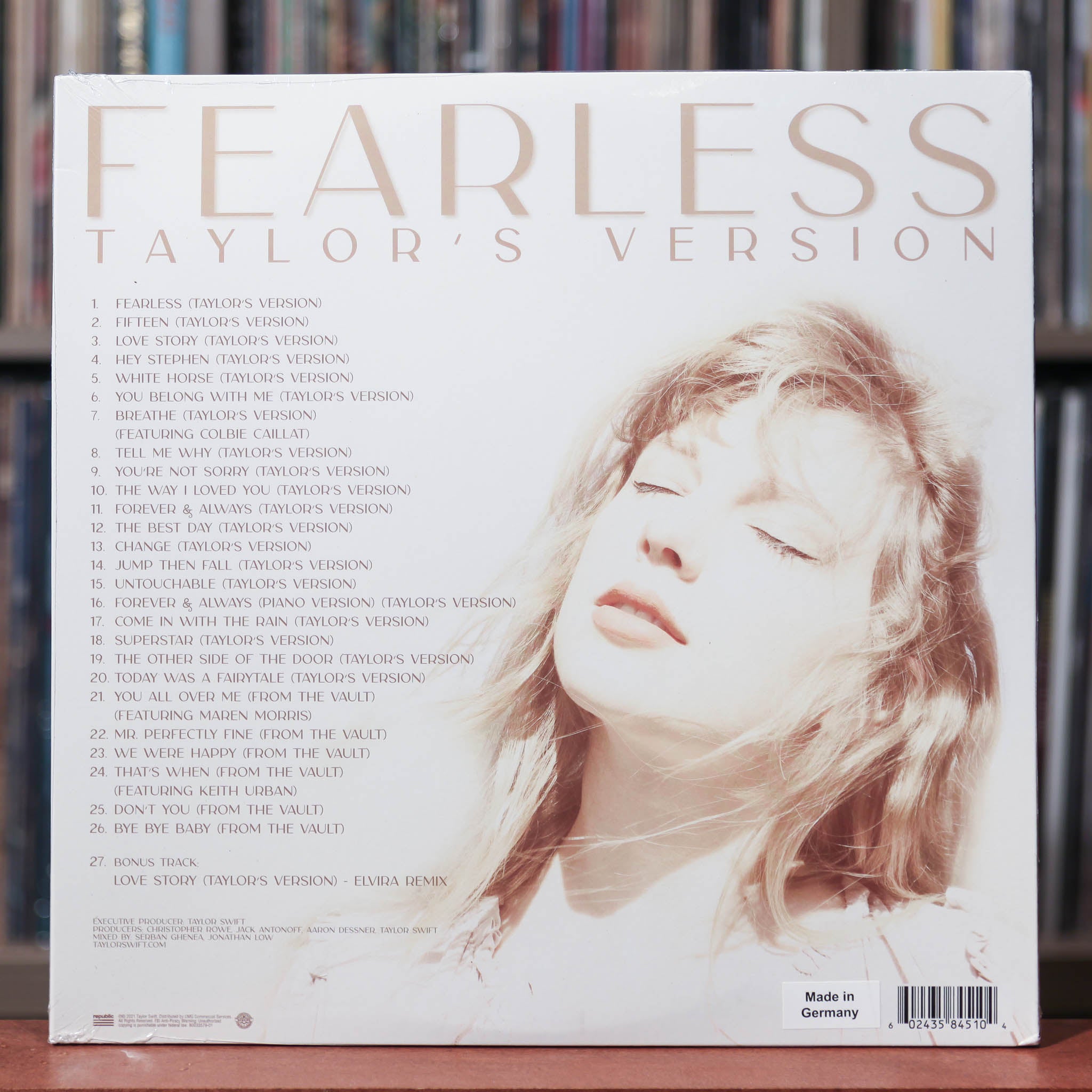 Taylor Swift - Fearless (Taylor's Version) - 3LP - Gold Vinyl - 2021 R