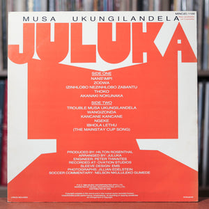 Juluka - Musa Ukungilandela - South African Import - 1984 MINC, VG/VG