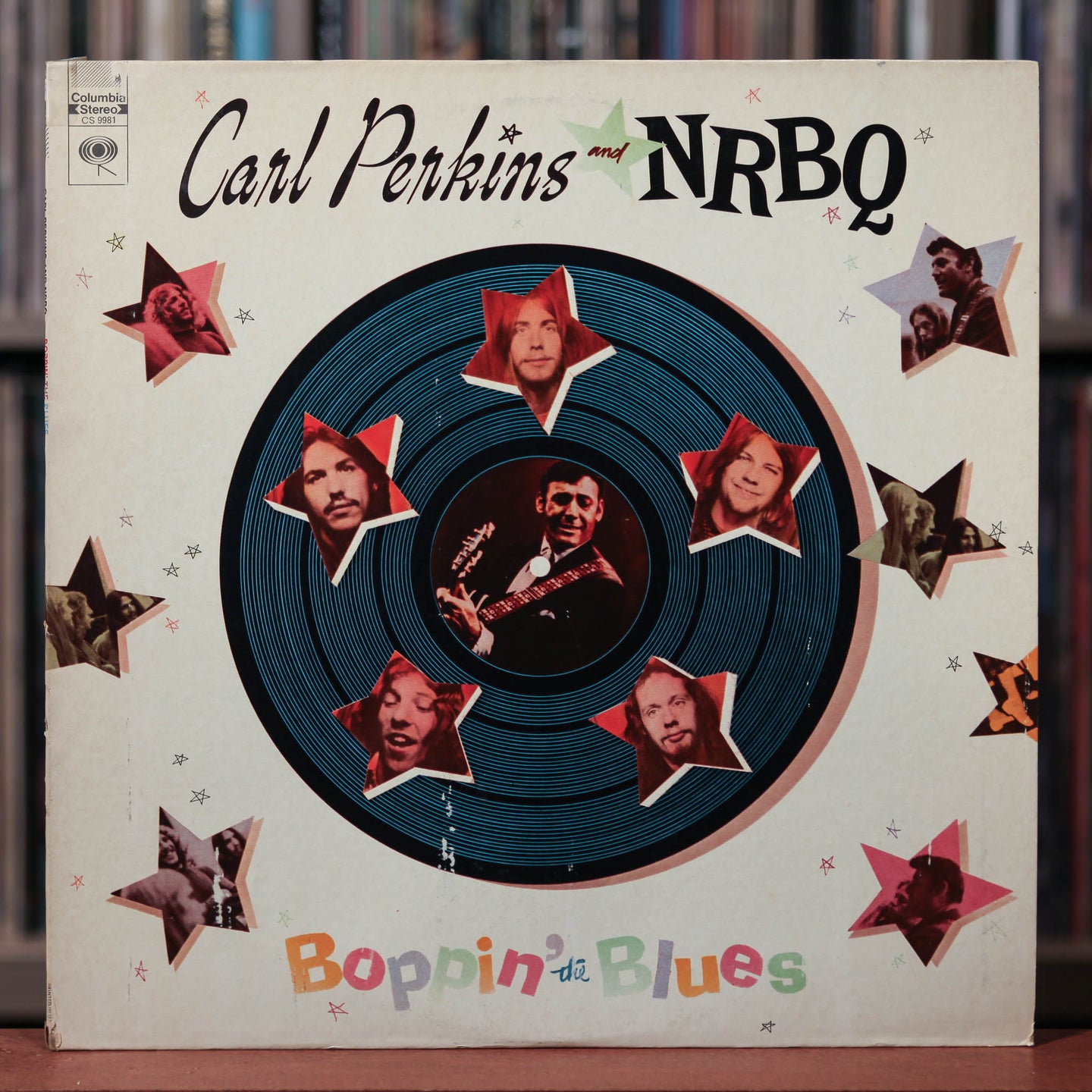 Carl Perkins And NRBQ - Boppin' The Blues - 1970 CBS, VG+/VG+