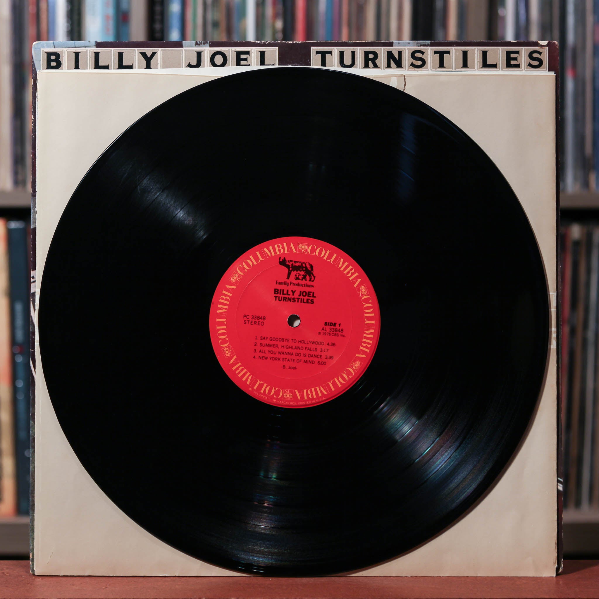 Billy Joel - Turnstiles - 1976 Columbia, EX/VG+