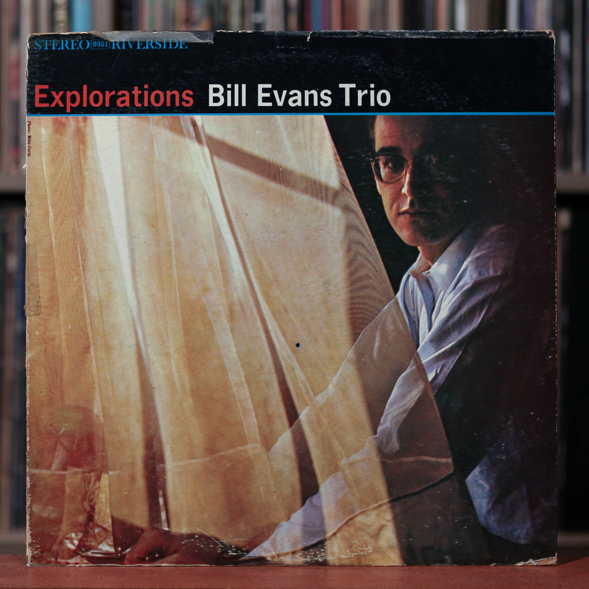 Bill Evans Trio - Explorations - 1961 Riverside - G+/VG+