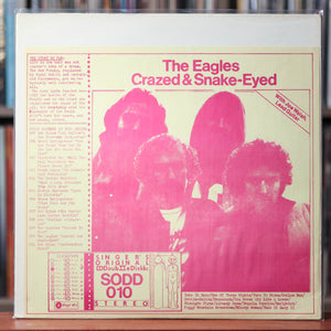 Eagles - Crazed & Snake-Eyed - 2LP - RARE Private Press - 1977 Singer's Original Double Disk, VG+/VG+
