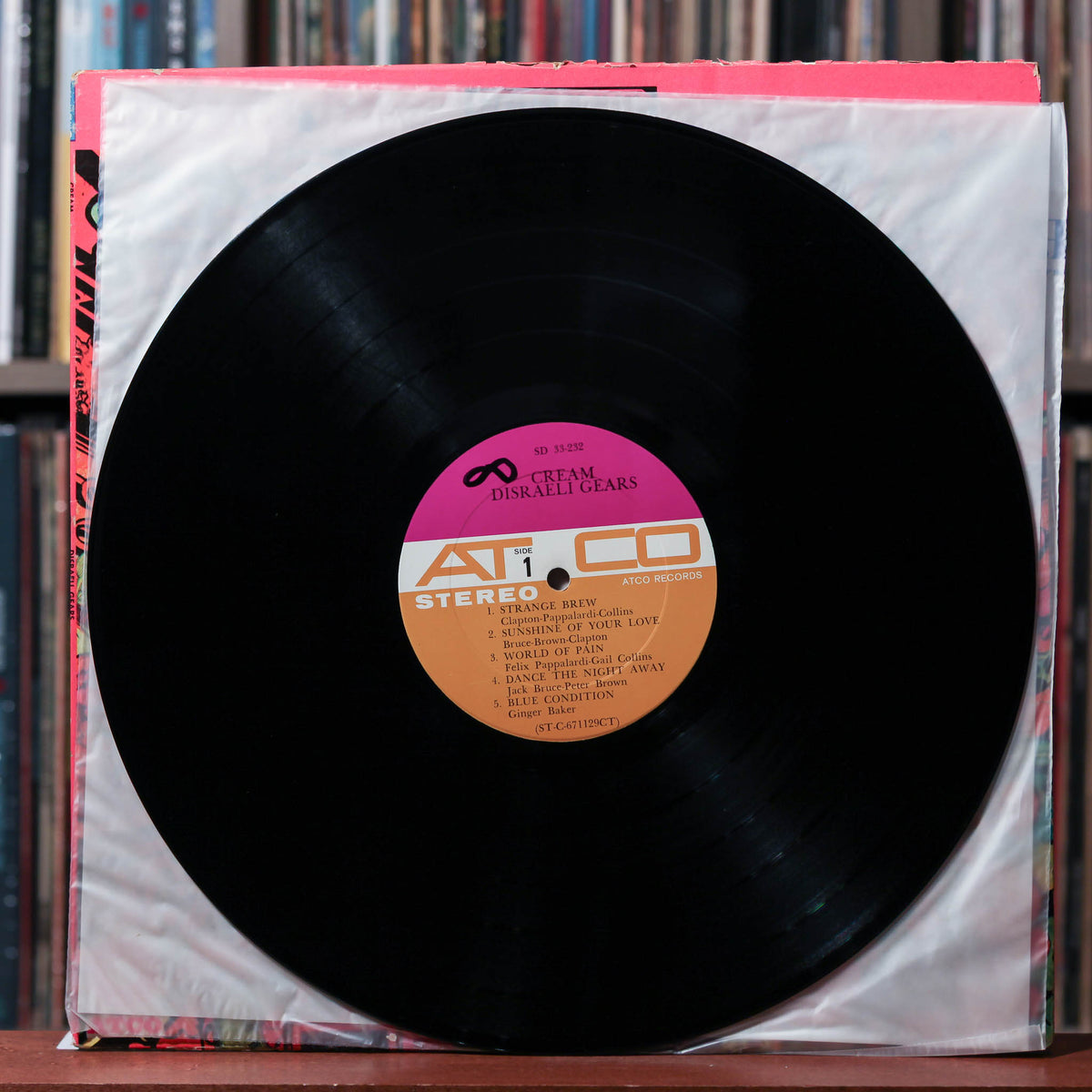 Cream - Disraeli Gears - 1967 ATCO Records, VG/VG