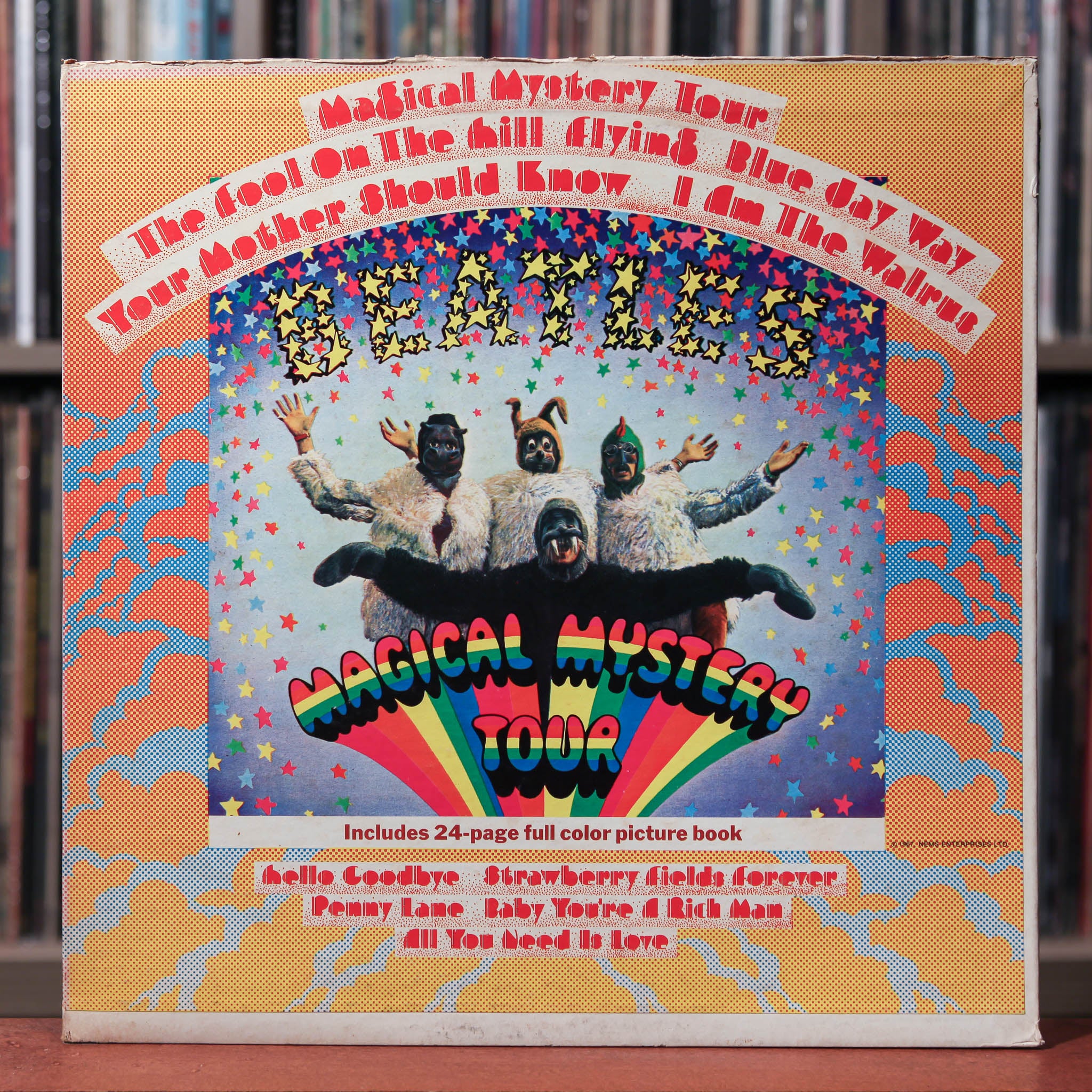 The Beatles - Magical Mystery Tour - MONO - 1967 Capitol Records, VG/V