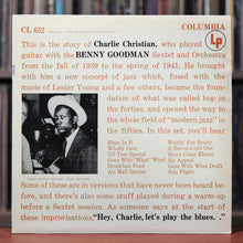 Load image into Gallery viewer, Charlie Christian With The Benny Goodman Sextet And Orchestra - Self-Titled - 1980's Columbia, EX/EX
