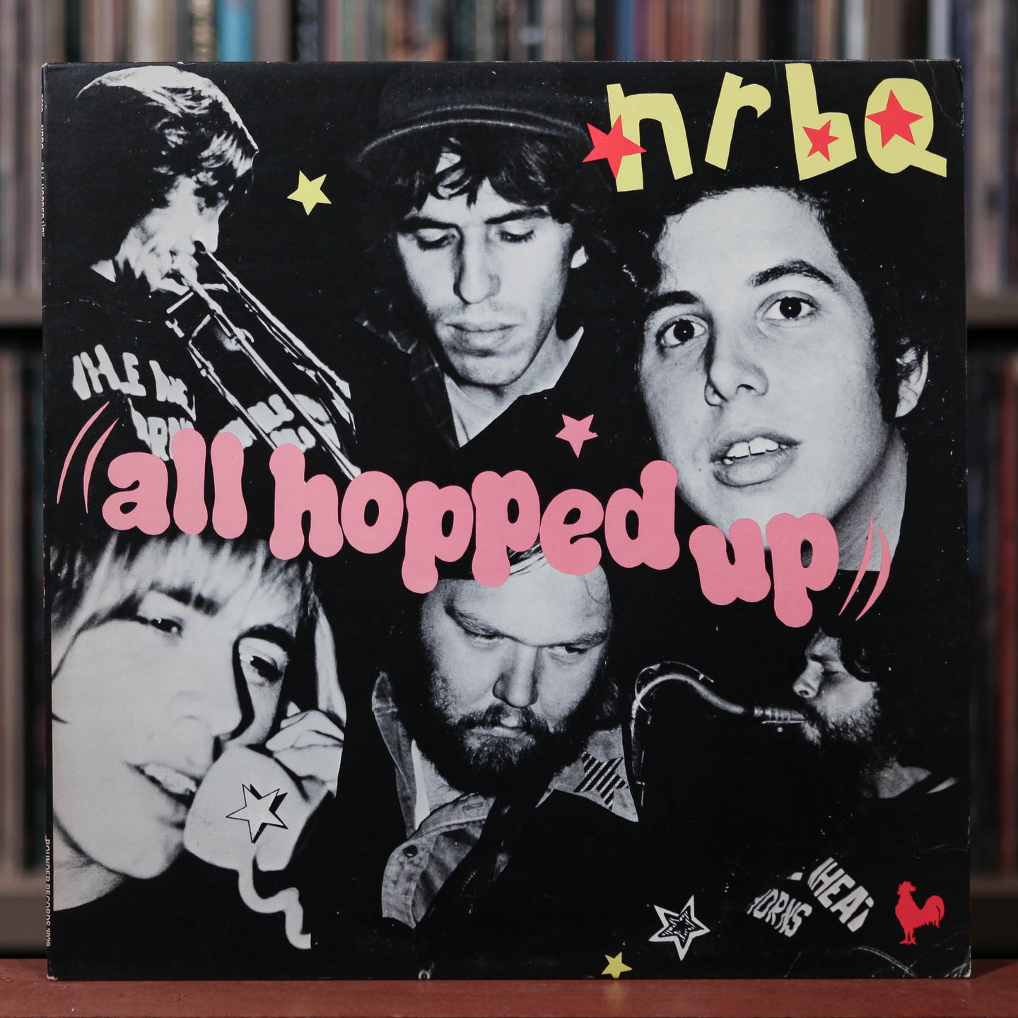 NRBQ - All Hopped Up - 1981 Rounder, VG/EX
