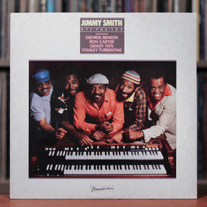 Jimmy Smith Featuring George Benson, Ron Carter, Grady Tate, Stanley Turrentine - Off The Top - 1982 Elektra Musician, EX/VG+