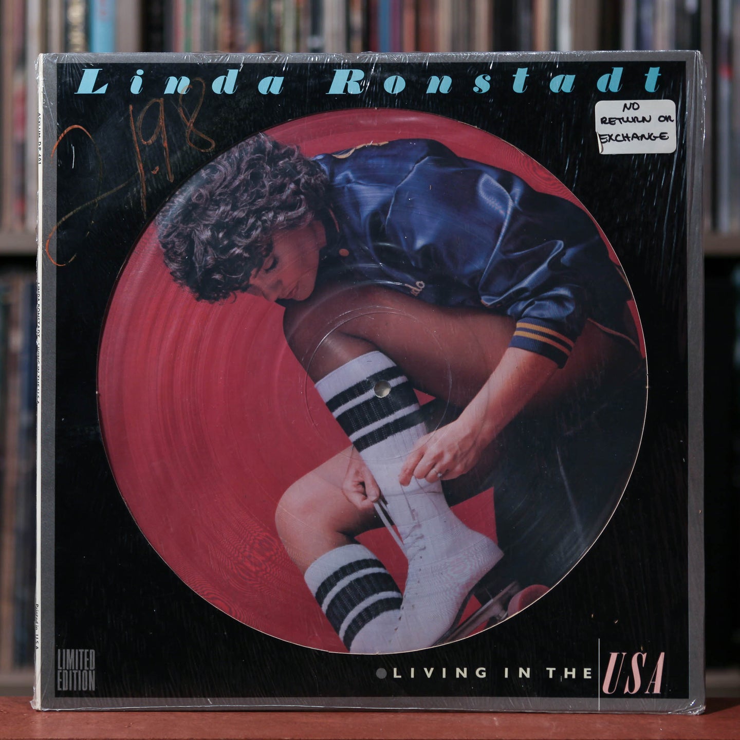 Linda Ronstadt - 2 Sealed Albums Bundle - 1 Picture Disc - Mad Love/Living in the USA, SEALED