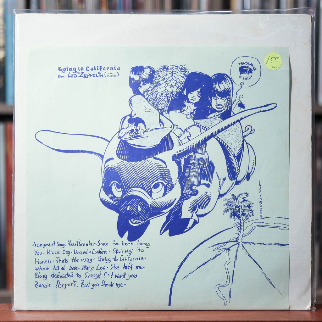 洋楽 LED ZEPPELIN GOING TO CALIFORNIA 2LP vintage-vinyl-records-