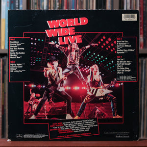 Scorpions - World Wide Live - 2LP 1985 Mercury, VG/VG+