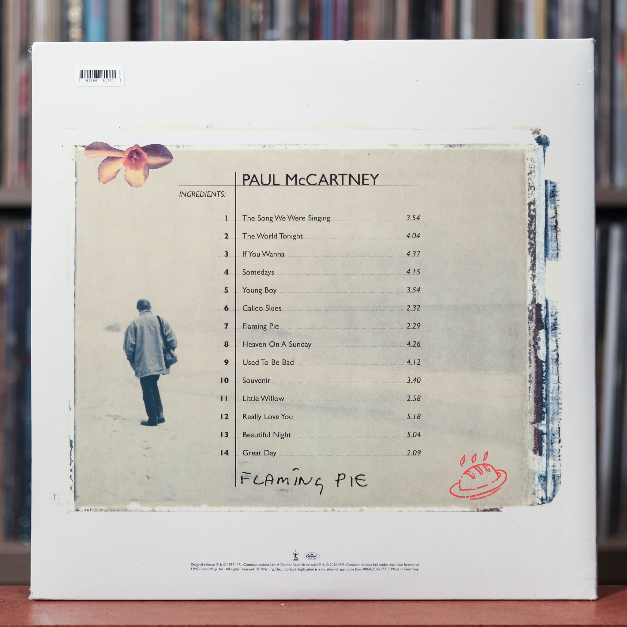 米2LP Paul McCartney Flaming Pie 00602508617713 Capitol Records, MPL /00660 Amazon.com: Flaming Pie (Archive Collection)[2 LP]: CDs & Vinyl