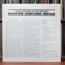 Load image into Gallery viewer, Great Guitars / Charlie Byrd · Barney Kessel · Herb Ellis - Great Guitars At The Winery - 1980 Concord Jazz, EX/EX
