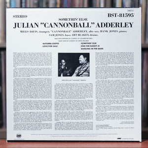 Cannonball Adderley - Somethin' Else - French Import - 1985 Blue Note, VG+/NM