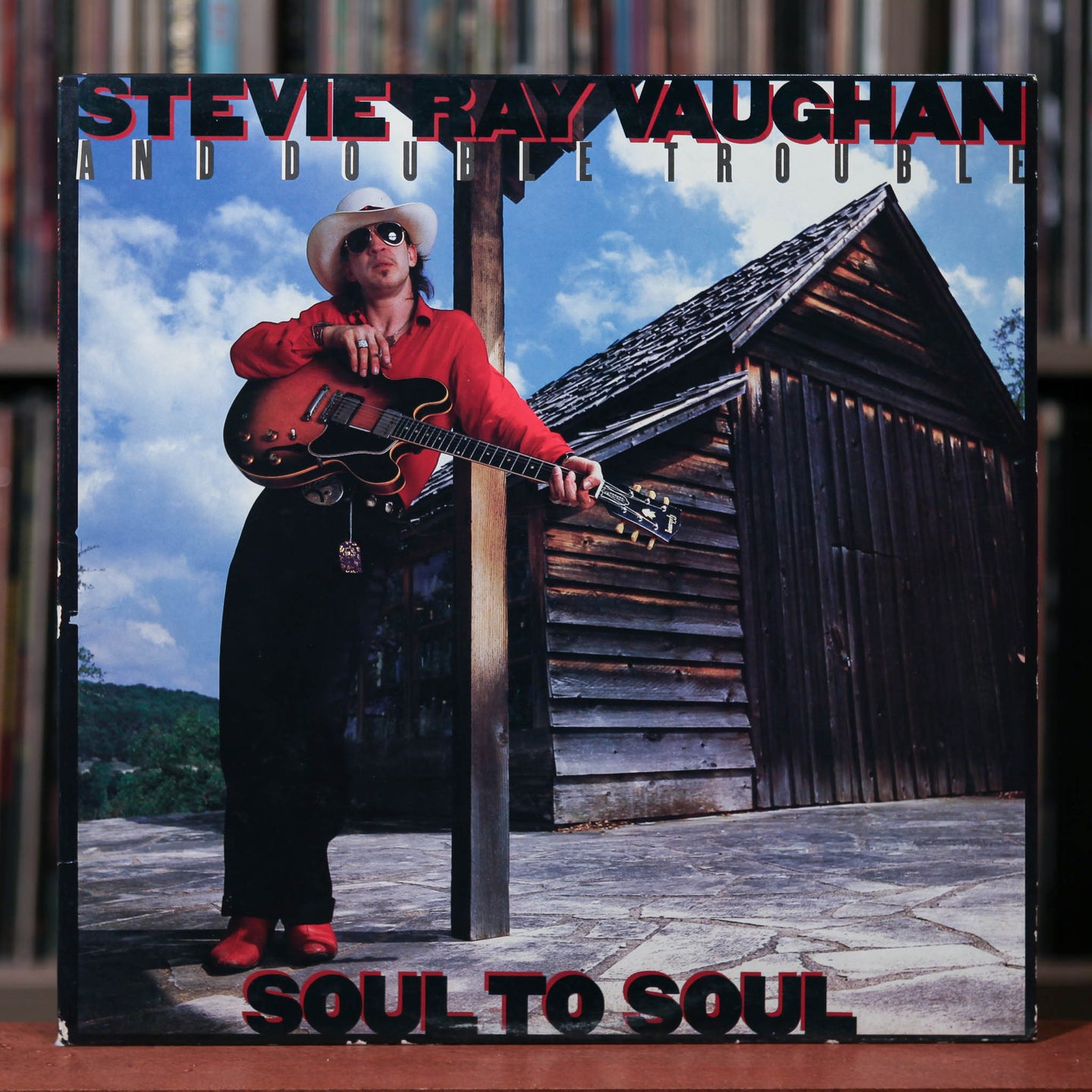 Stevie Ray Vaughan - Soul To Soul - 1985 Epic, VG+/VG+