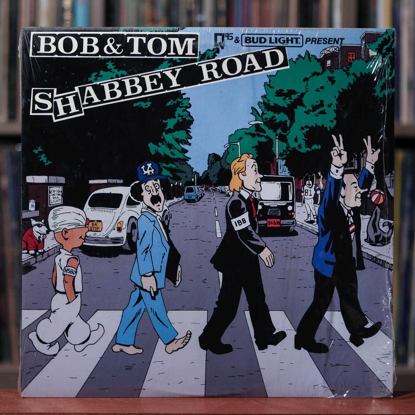 Bob & Tom - Shabbey Road - 1987 Q-95, VG+/EX w/Shrink