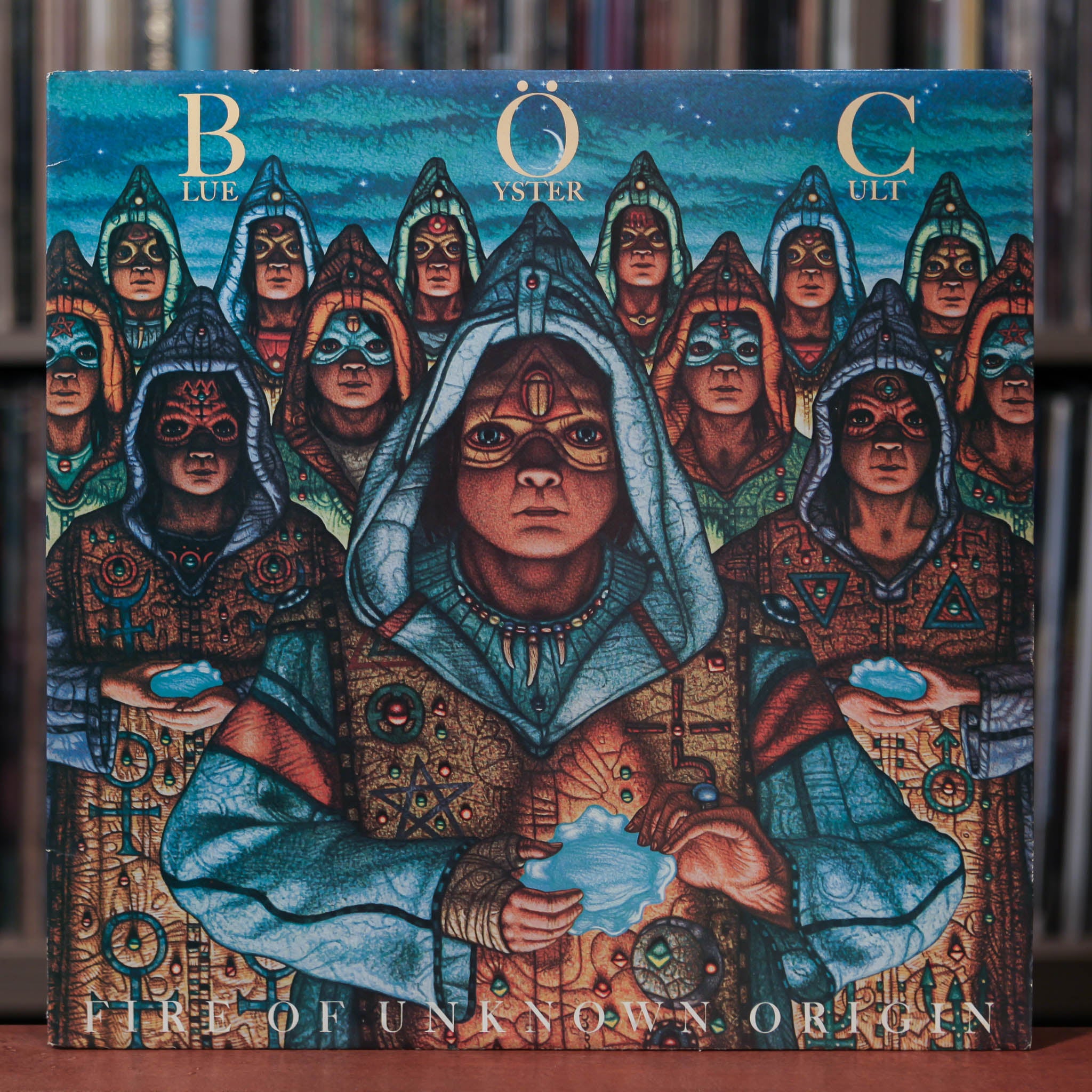 Blue Oyster Cult Fire Of Unknown Origin 1981 Columbia, EX/VG