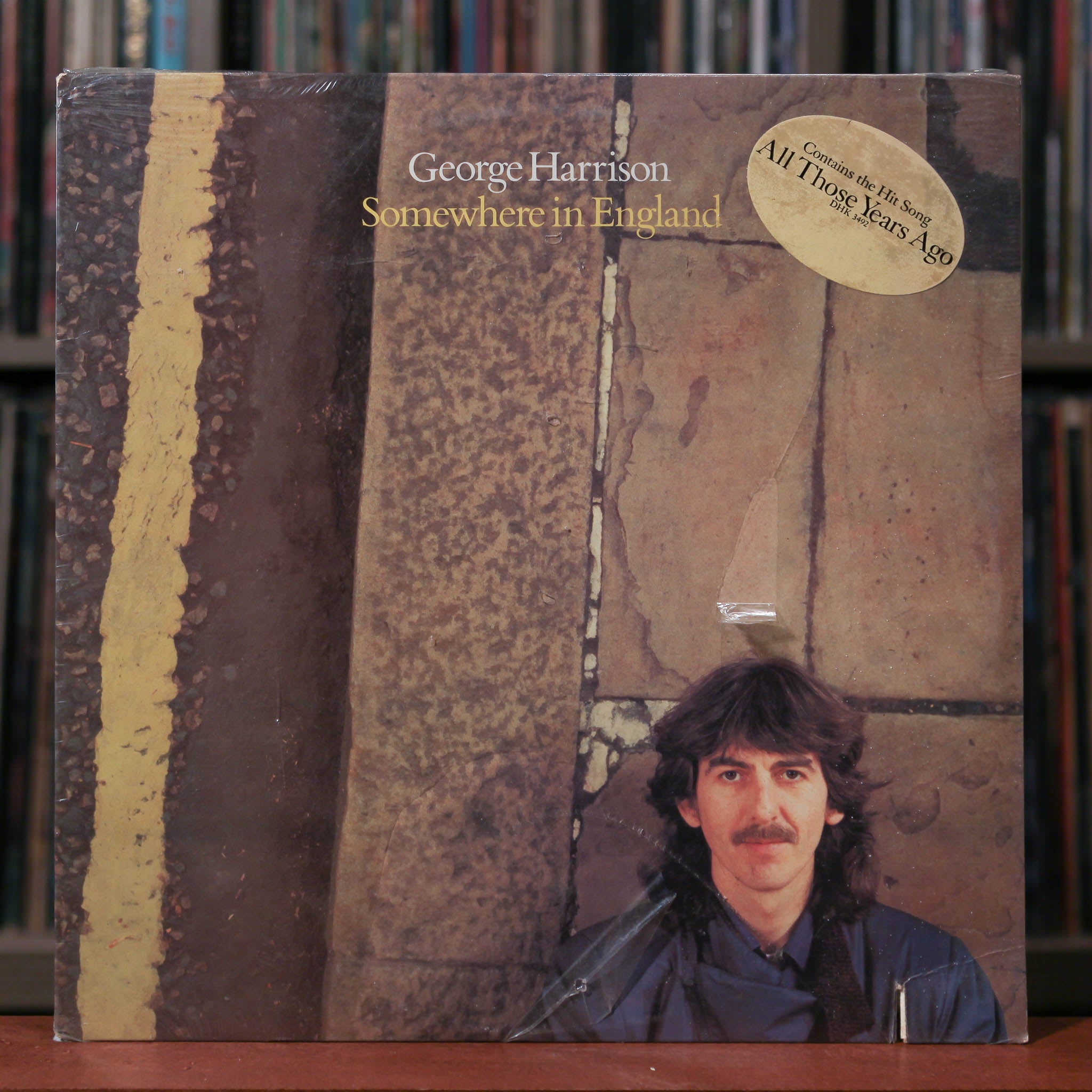 George Harrison - Somewhere In England - 1981 Dark Horse Records, SEAL