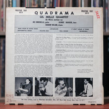 Load image into Gallery viewer, Gil Melle Quartet - Quadrama - 1957 Prestige - VG/VG+++
