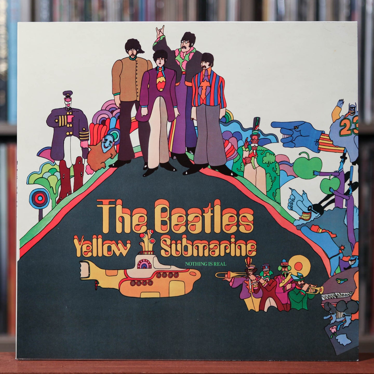 The Beatles - Yellow Submarine - UK Import - 1976 Apple, EX/EX