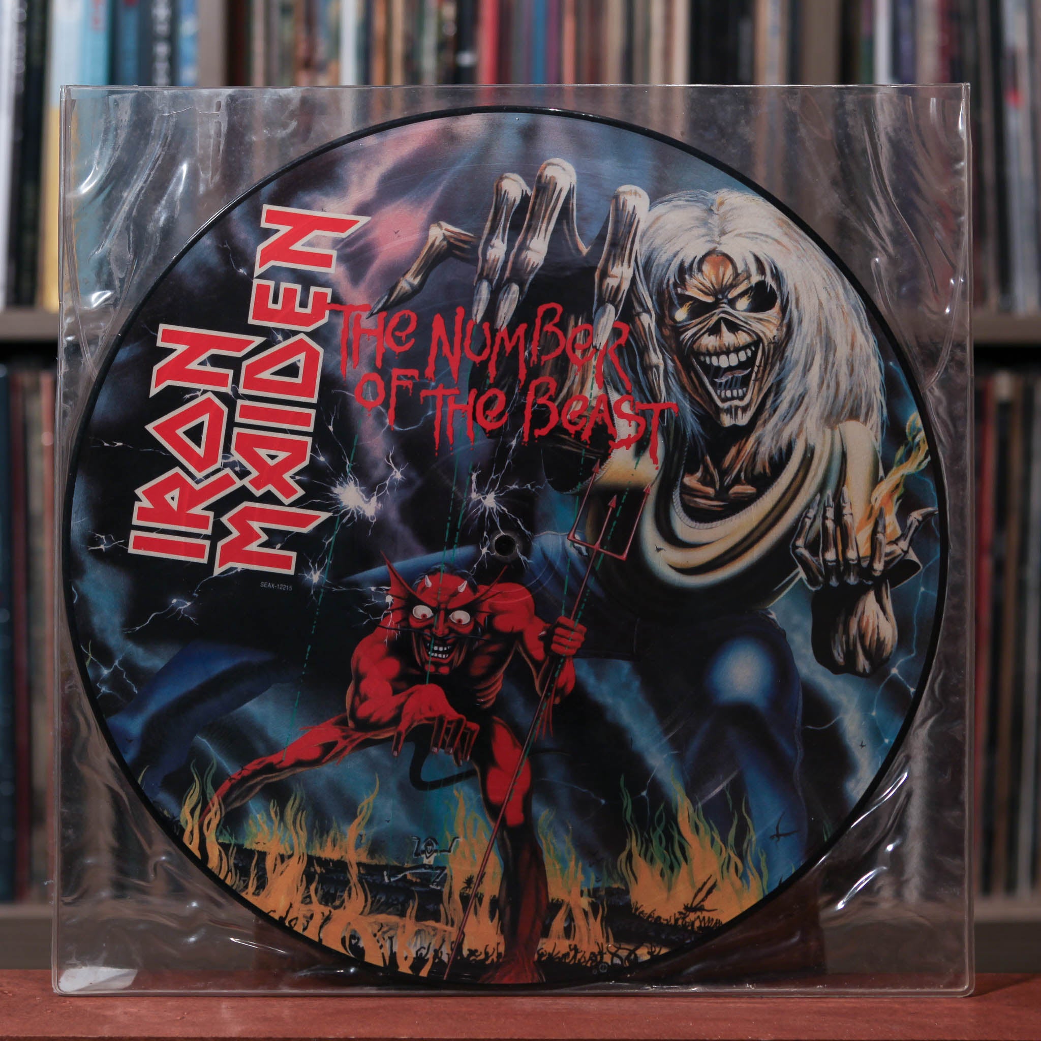 Iron Maiden - The Number Of The Beast - 1982 Harvest, VG/VG