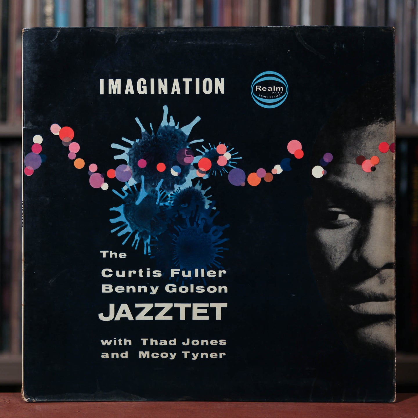 The Curtis Fuller Benny Golson Jazztet With Thad Jones And McCoy Tyner - Imagination - UK Import - 1963 Realm, VG/VG+