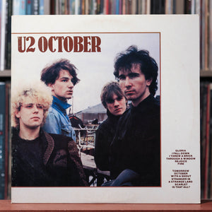 U2 - October - 1981 Island Records, VG+/VG