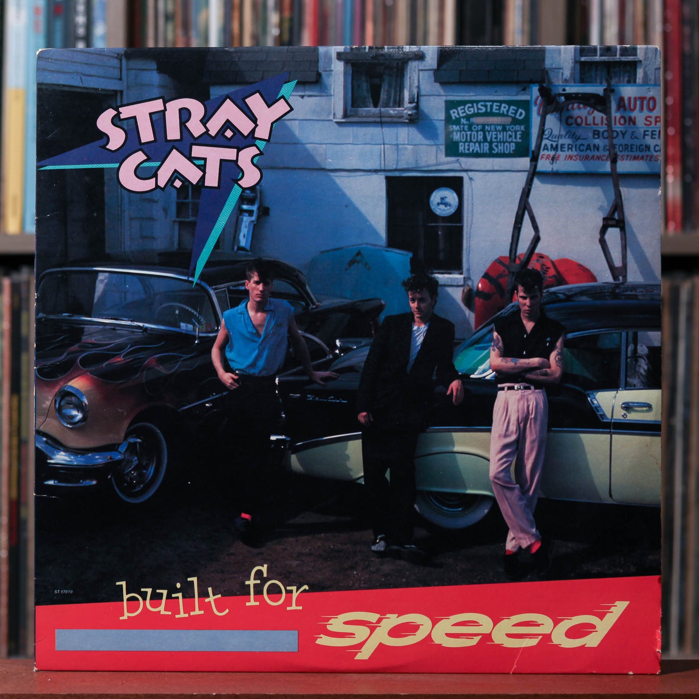 Stray Cats - Built For Speed - 1982 EMI America, VG+/EX