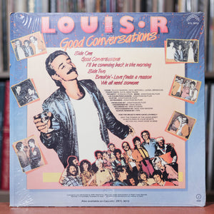 Louis R - Good Conversations - South African Import - 1985 Righttrack, VG/VG+ w/Shrink