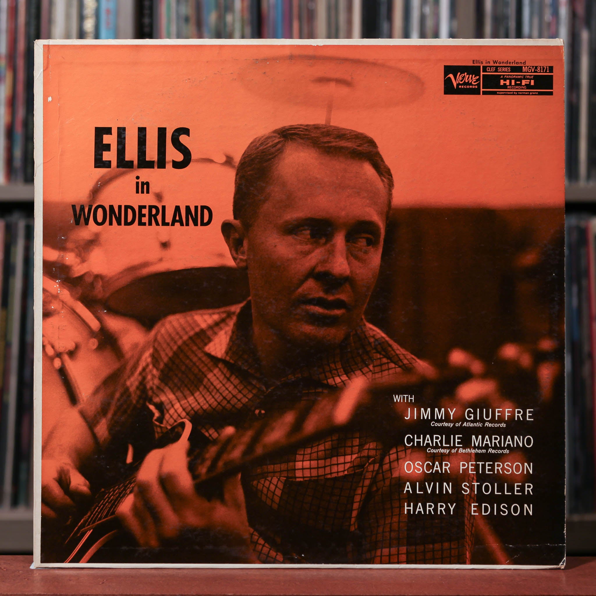 Herb Ellis - Ellis In Wonderland - 1957 Verve Records, VG+/EX