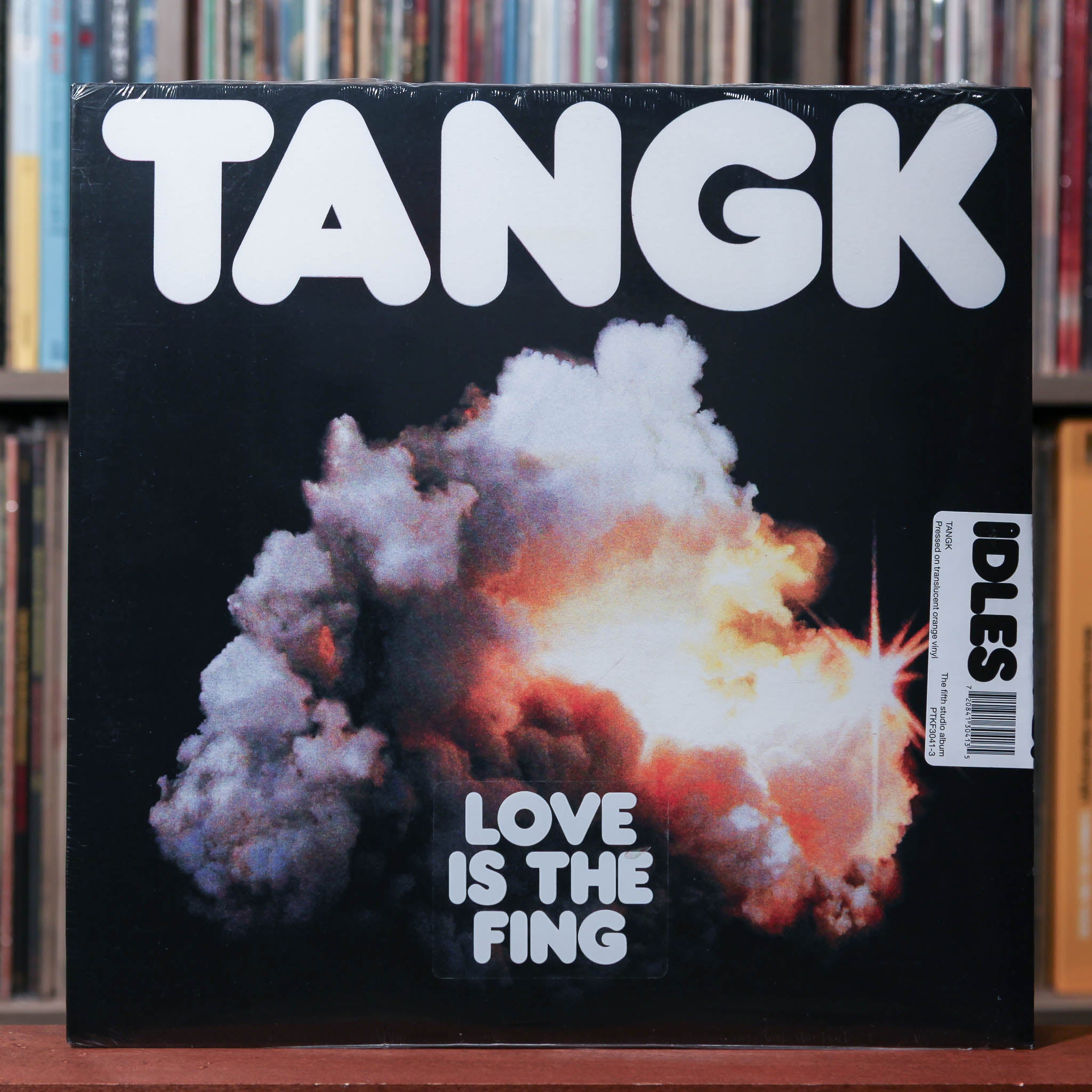 Idles - Tangk - TRANS ORANGE VINYL 2024 Partisan Records SEALED