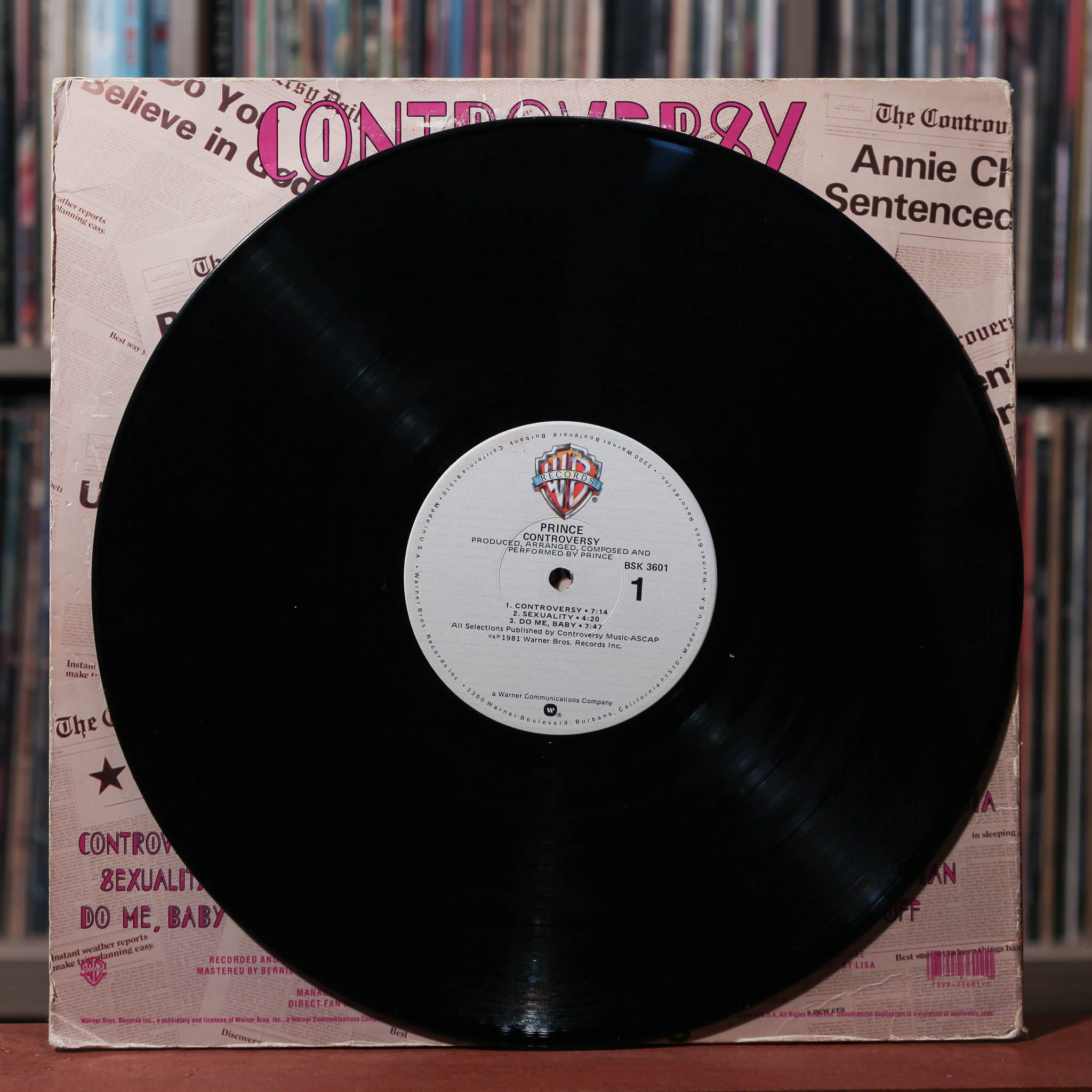 Prince - Controversy - 1981 Warner Bros. Records, VG/VG