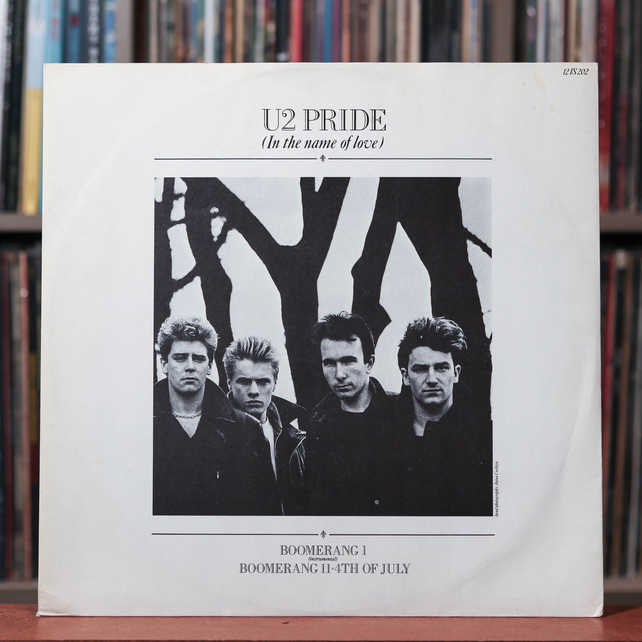 U2 - Pride (In The Name Of Love) - UK import 1984 Island Records, VG/V
