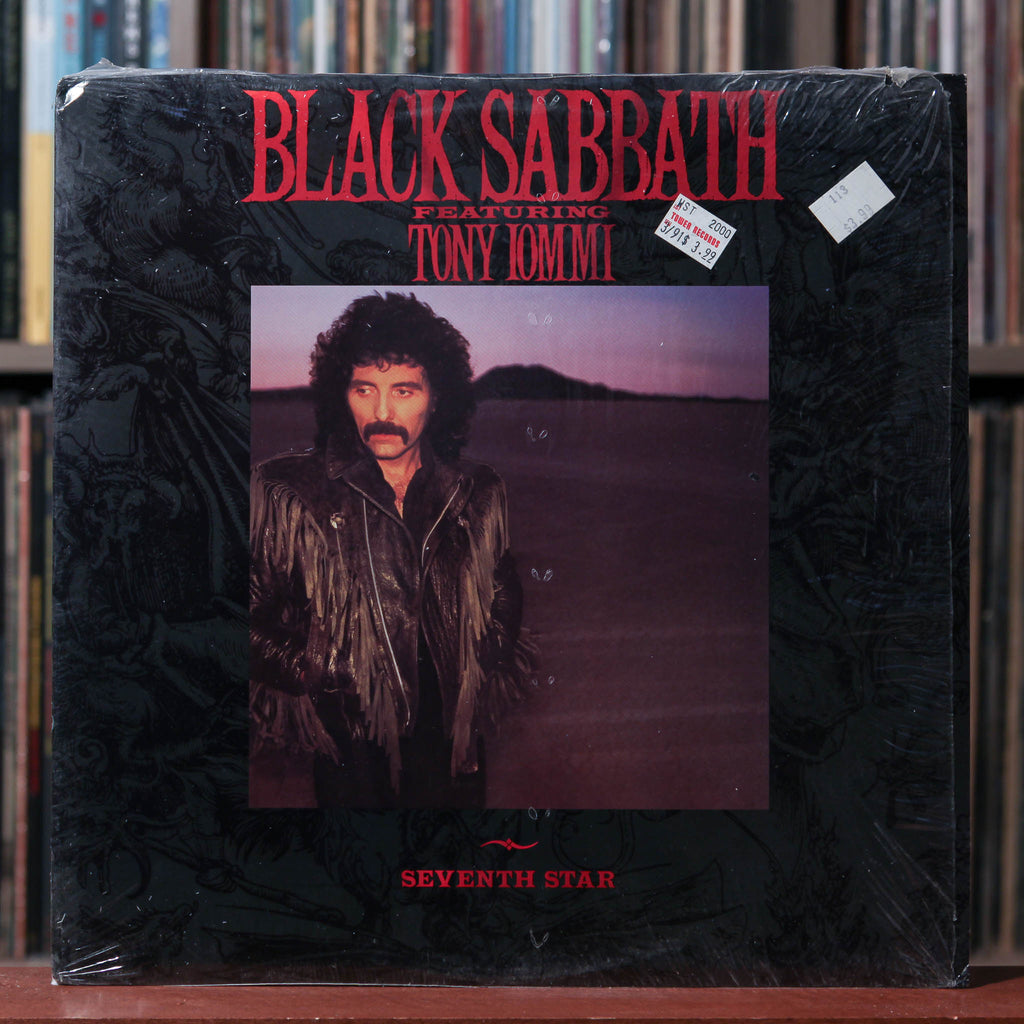 Black Sabbath - Seventh Star - IN SHRINK 1986 Warner Bros. Records, VG