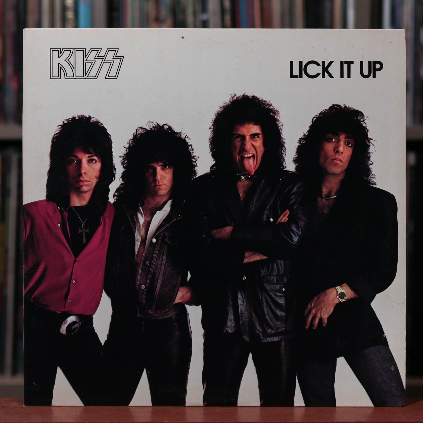 Kiss - Lick it Up - 1983 Casablanca, VG+/VG