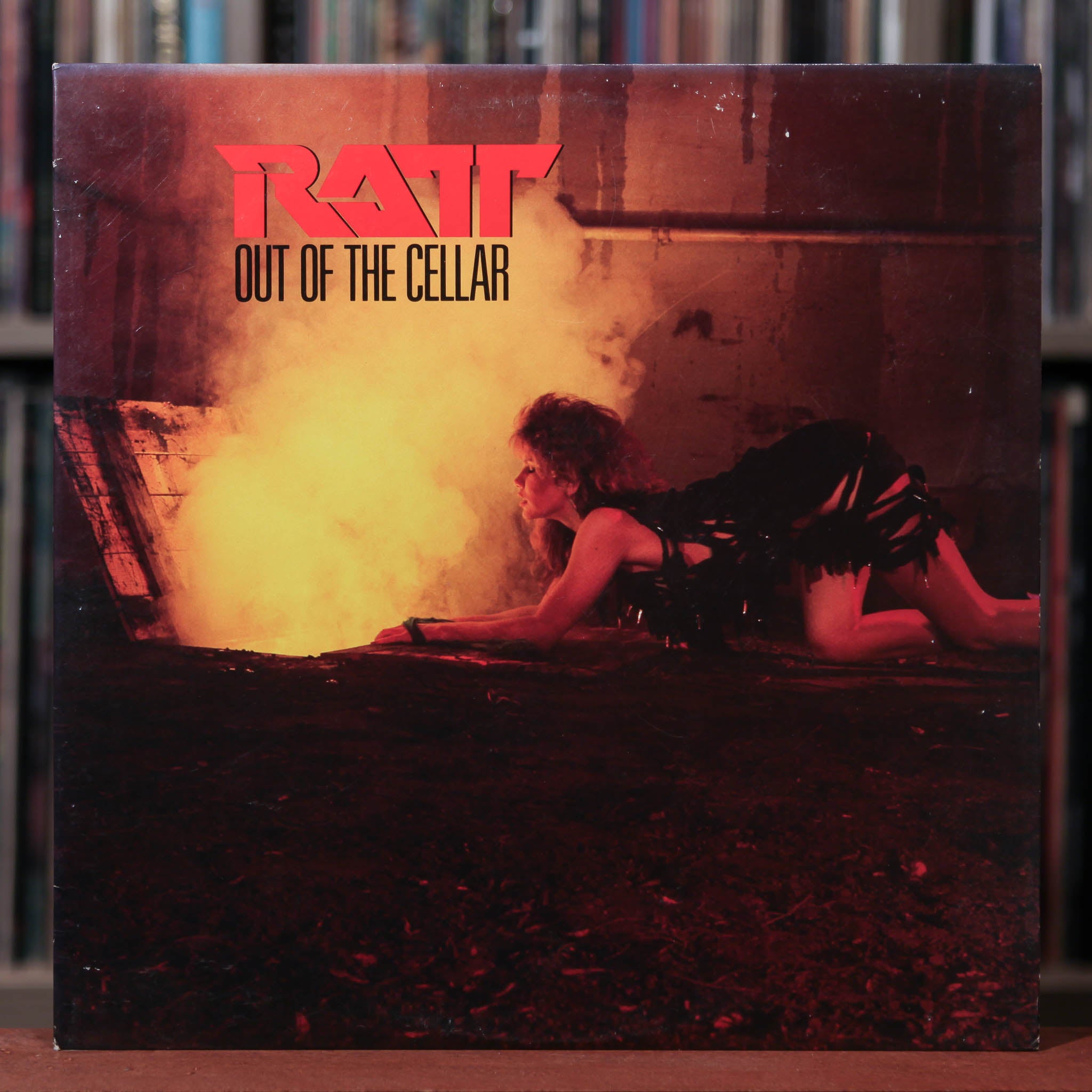 国内盤DVD！RATT / VIDEOS FROM THE CELLAR Ratt - Out Of The Cellar - 1984 Atlantic - VG+/VG+