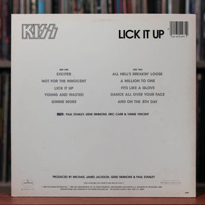 Kiss - Lick it Up - 1983 Casablanca, VG+/VG