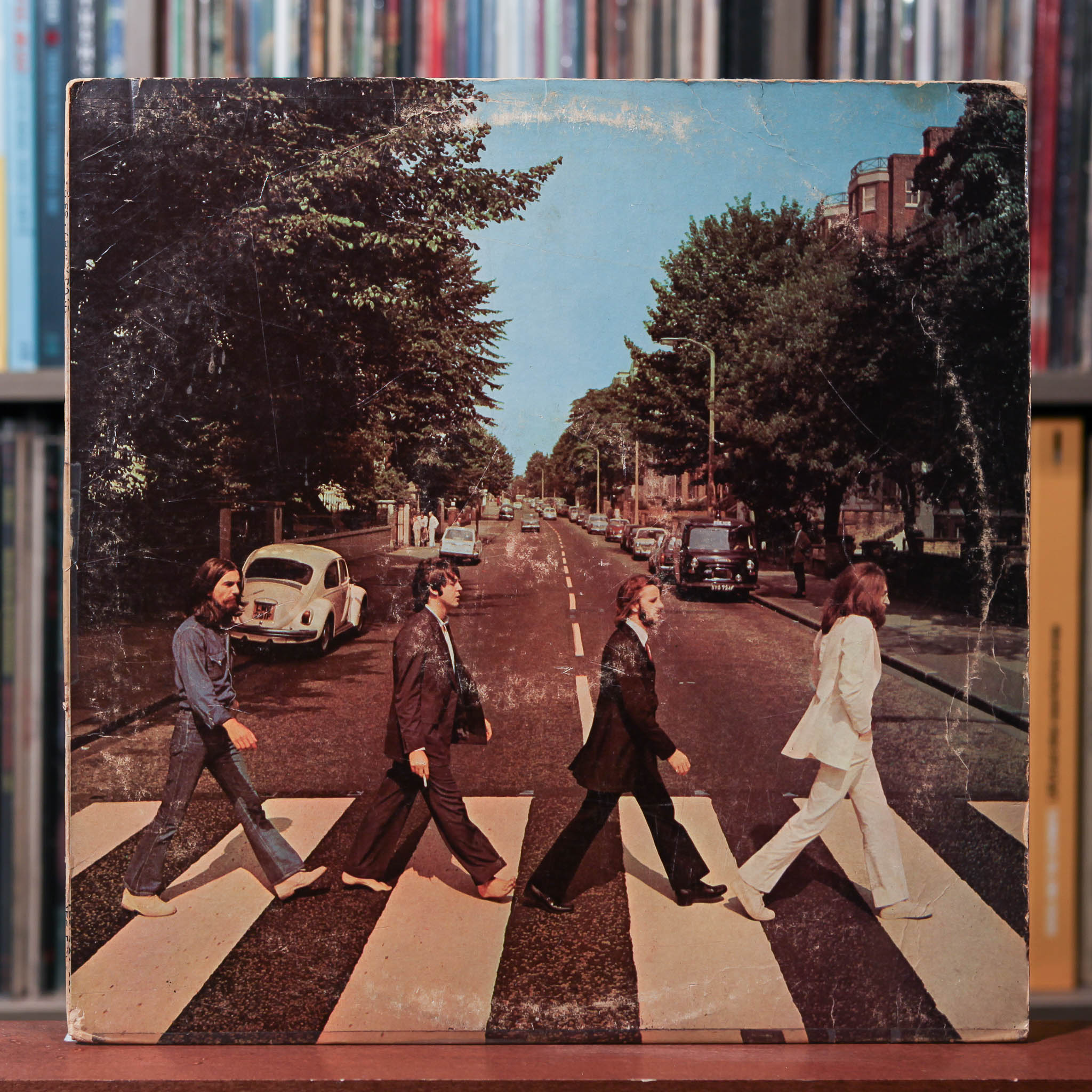 The Beatles Abbey - Apple Road 0 Records Pressing 1st US LP Press 