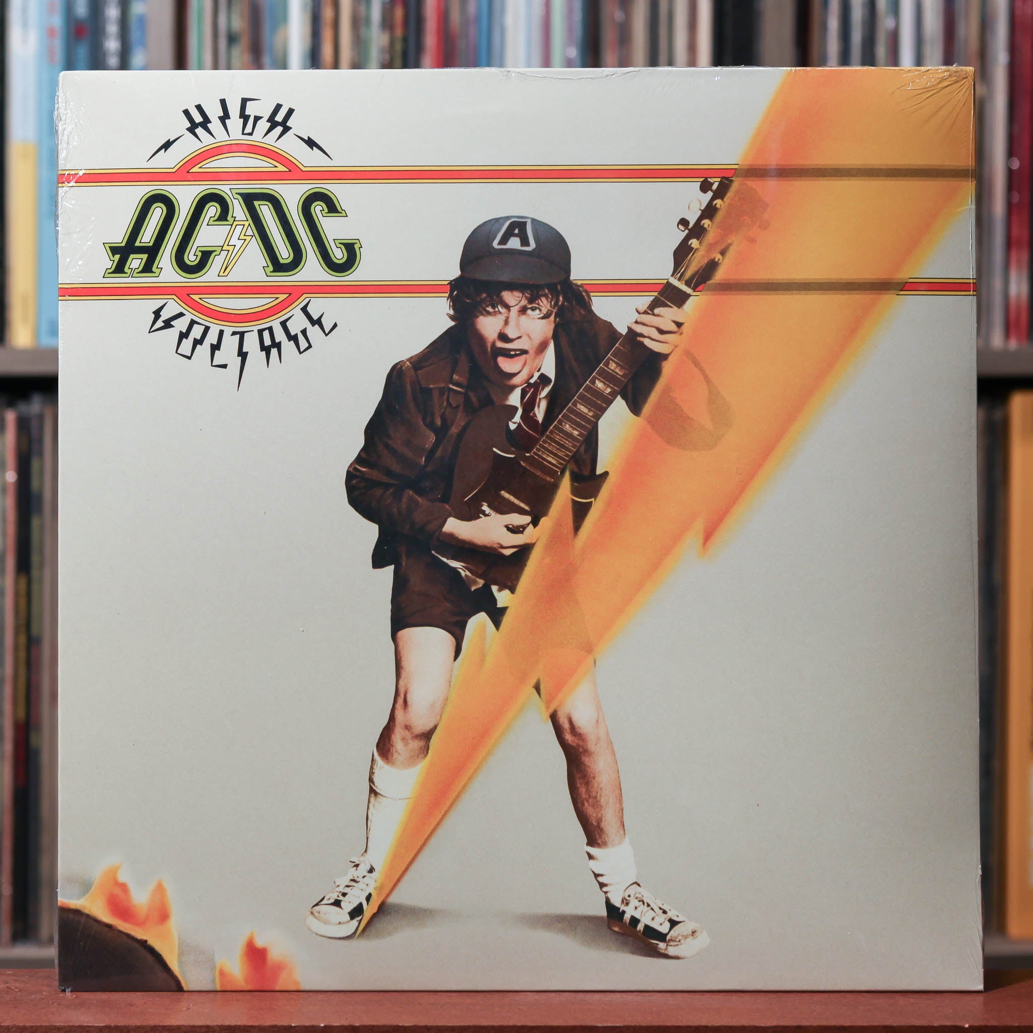 欧LP AC/DC High Voltage 19658834571 Columbia, Albert Pro /00260 AC/DC - High Voltage - LP – Sky Valley Records