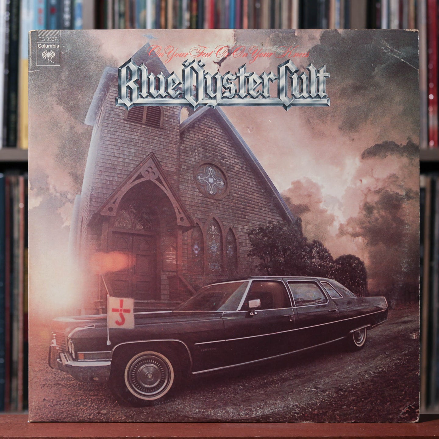 Blue Oyster Cult - On Your Feet Or On Your Knees - 2LP 1975 Columbia, VG/VG