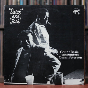 Oscar Peterson And Count Basie - "Satch" And "Josh" - 1975 Pablo, EX/VG