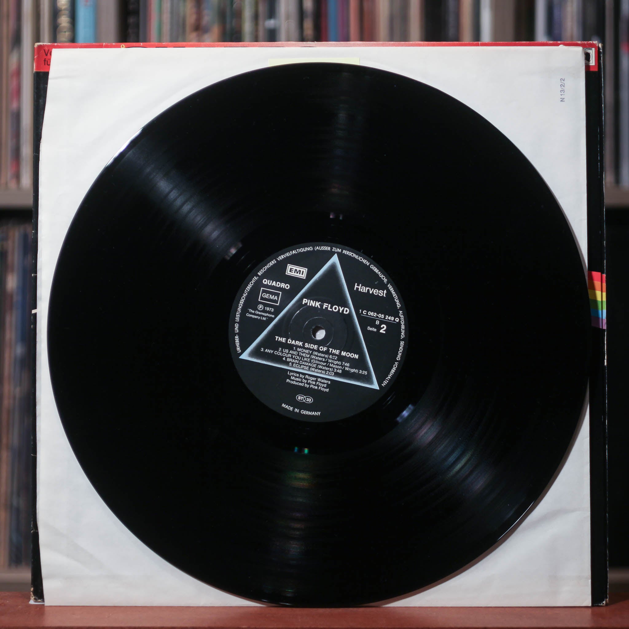 Pink Floyd - Dark Side Of The Moon - German Import - Quadrphonic - 197
