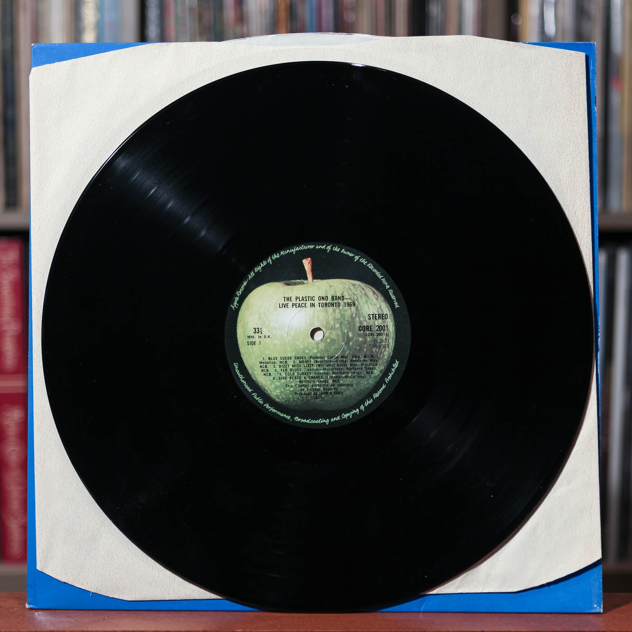 The Plastic Ono Band - Live Peace In Toronto 1969 - UK Import - 1969 A
