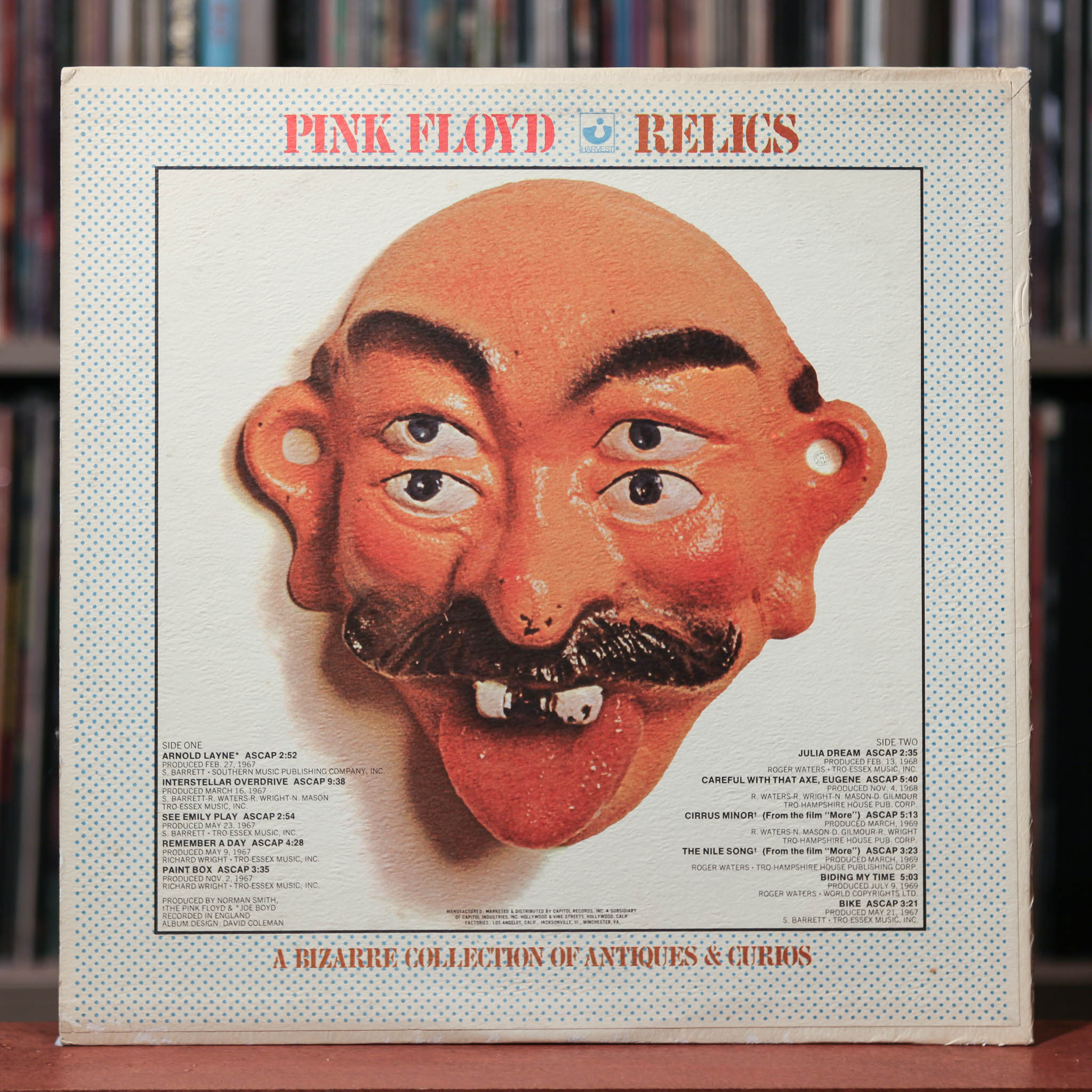 Pink Floyd - Relics - A Bizarre Collection of Antiques & Curios - 1971