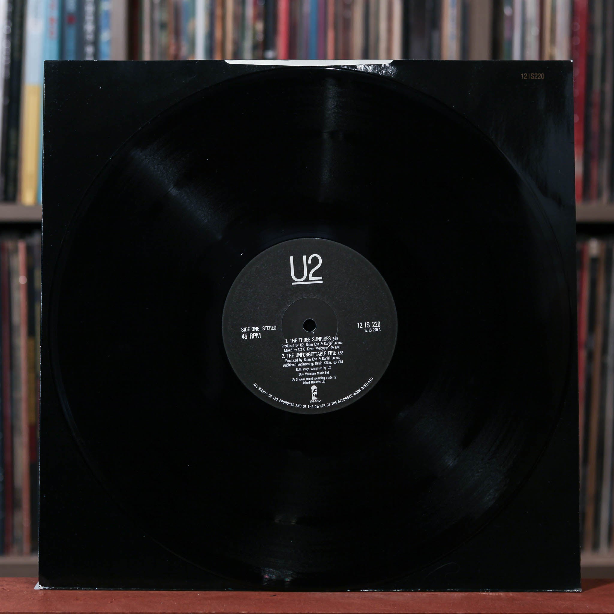U2 - The Unforgettable Fire - UK import 1985 Island Records, VG+/VG+