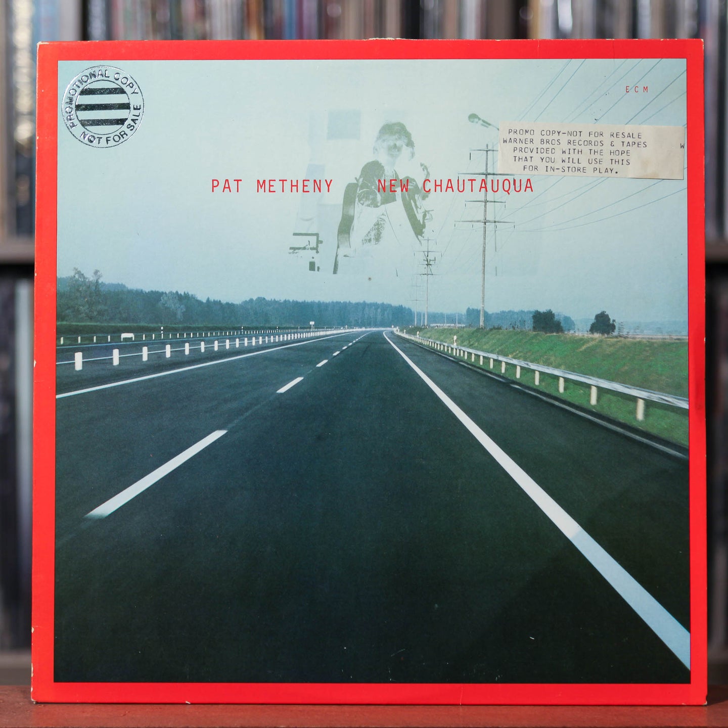 Pat Metheny - New Chautauqua - Rare PROMO - 1979 ECM, VG+/EX