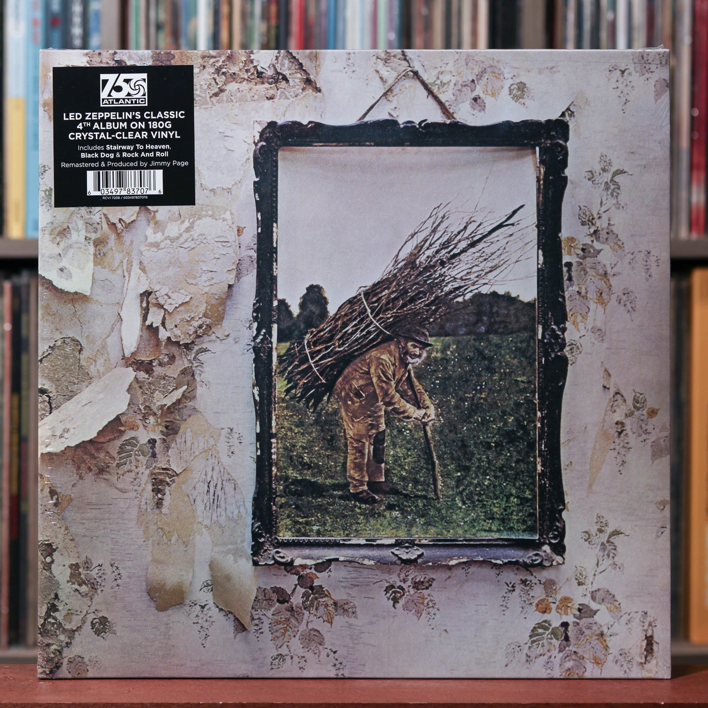 Led Zeppelin - Untitled - CLEAR VINYL 2023 Atlantic SEALED